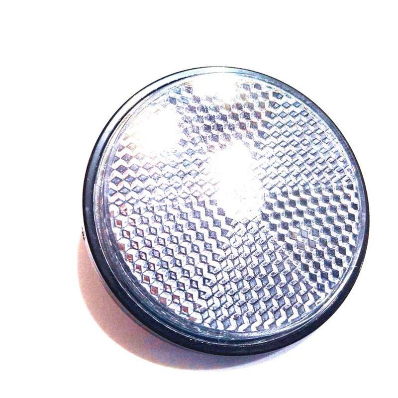 Mặt nạ phản chiếu hình tròn, cho ô tô, xe tải, xe máy, xe đạp và bộ kéo, phụ kiện chiếu sáng, phụ kiện ánh sáng khúc xạ Thông Dụng màu đỏ, vàng, trắng, xanh lam và xanh lục 1