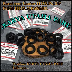 Karet Rem Canter HDX Ps125/Ps136 HDX MK585602 Isi 50Pcs