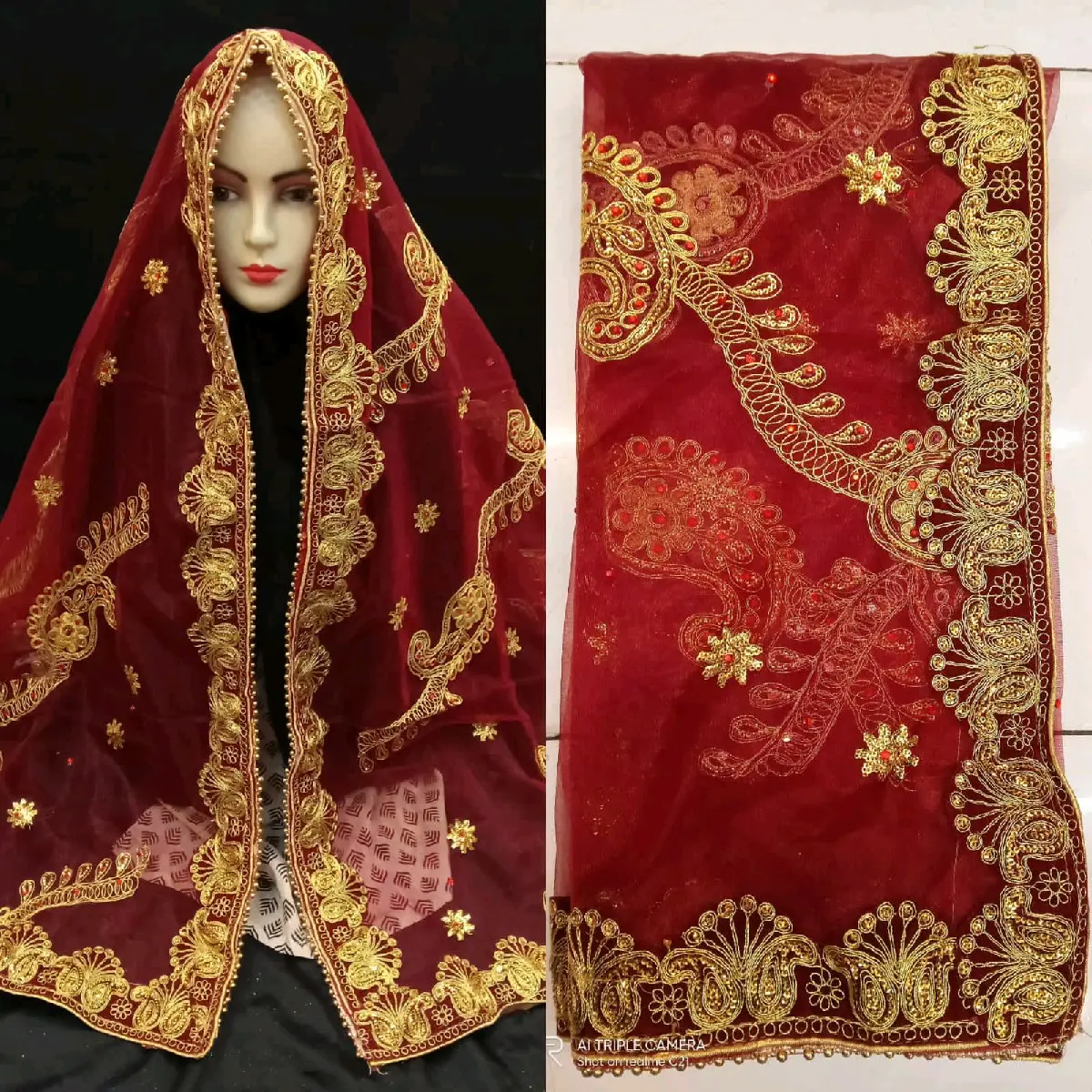 dupatta/selendang ori india
