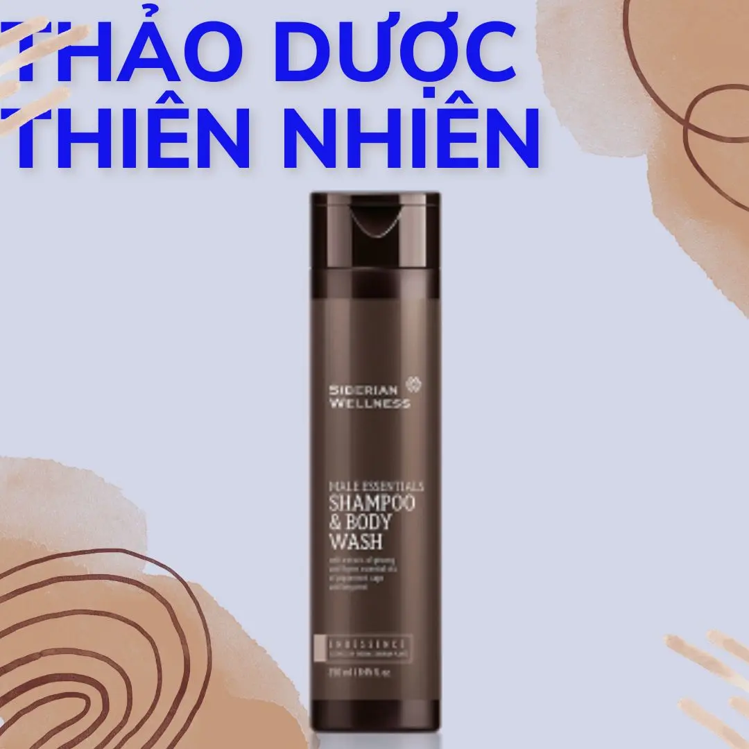 Dầu tắm gội dành cho nam giới