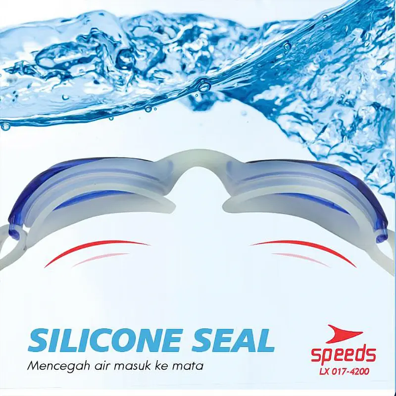 Kacamata Renang Swiming Remaja & Dewasa Clear Bening Berwarna Anti Embun UV Googles Speeds 4200 5