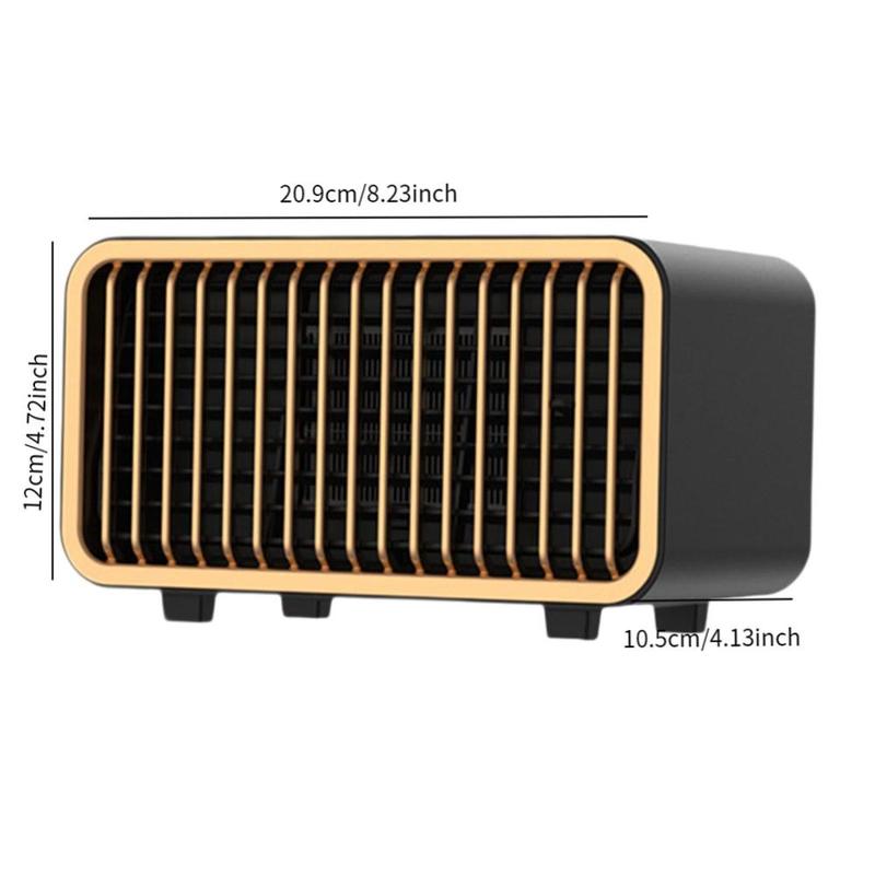 Product Introduction of Space Heater Silent Compact Portable Heater for Living Room Indoor Bathroom 0