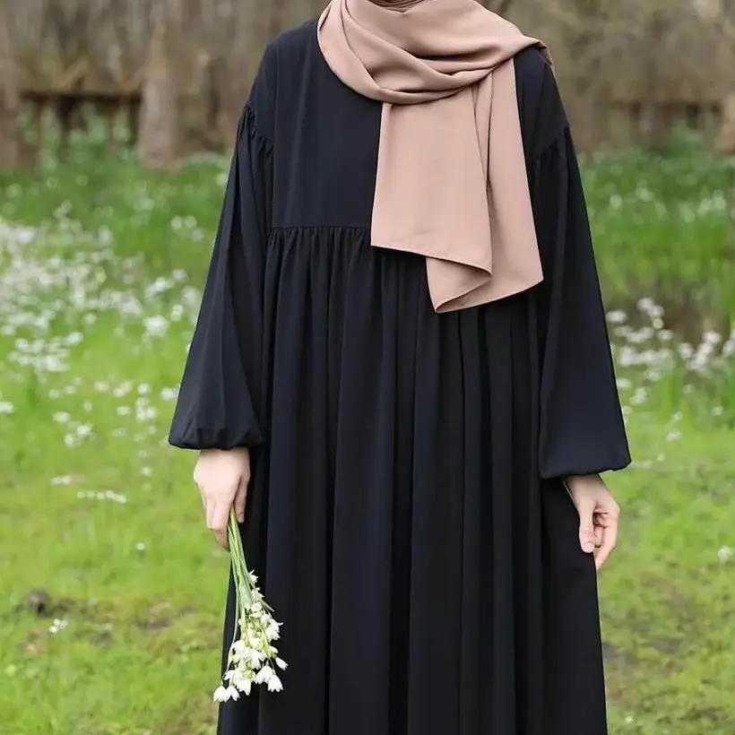 Gamis Lydia dress simpel rayon twill