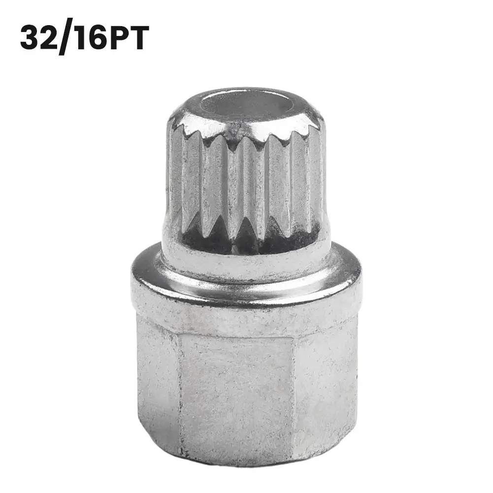 32/16PT Hollow Car Anti Theft Wheel Lock Lug Nut Screw Removal Key For BMW