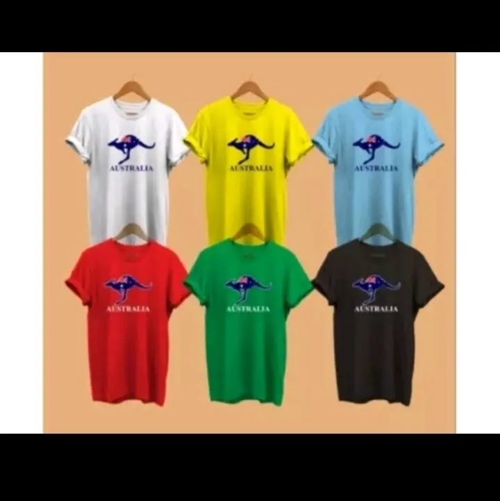 KAOS BAJU OLEH OLEH AUSTRALIA-TSHIRT SUVENIR AUSTRALIA AUSIE BAHAN ADEM CUTTON CASUAL 1