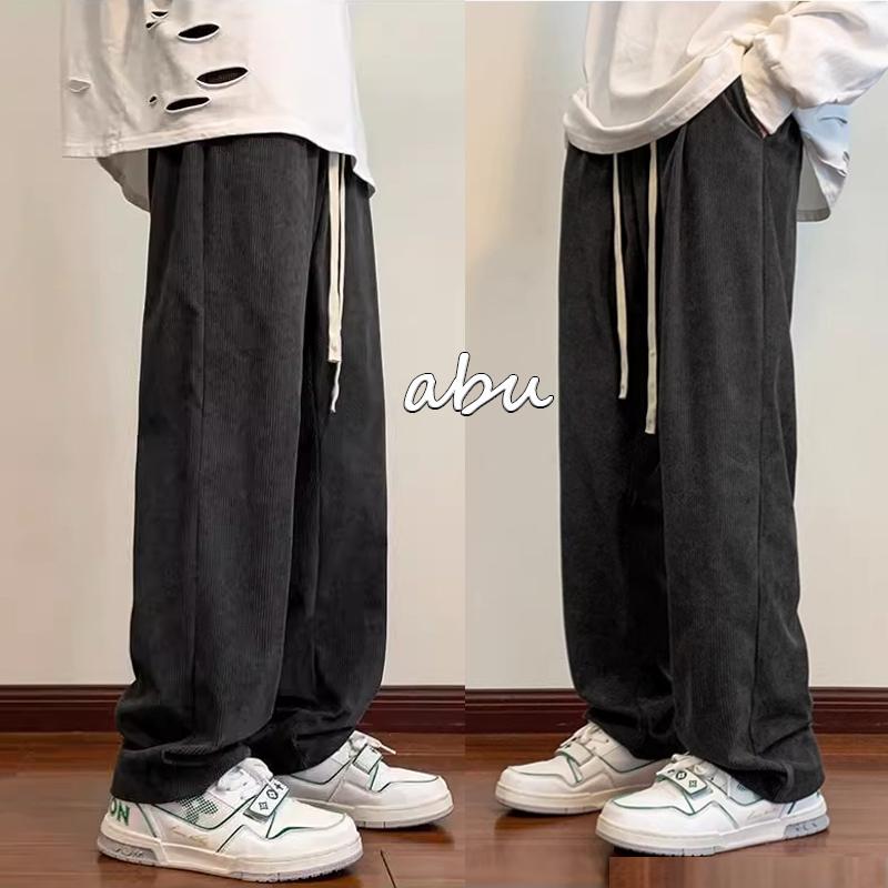 Product Introduction of celana corduroy pria celana cargo corduroy pria celana korea Celana Kasual hitam Casual Model lurus pria celana korduroy Mode retro gaya Korea kain tahan kerut Mode untuk Korduroi Celana Kasual celana kargo premium celana gombrang pria 7