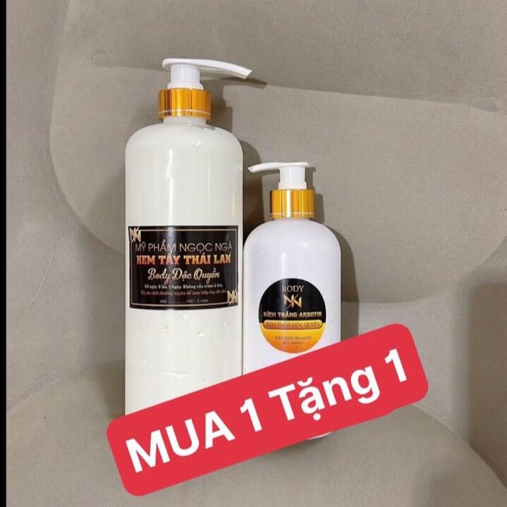( MUA 1 TẶNG.1 ) Kem Tẩy Thái Lan ( 1kg) dưỡng da mềm mịn cấp ẩm cho da khử thâm và chống nắng cho da