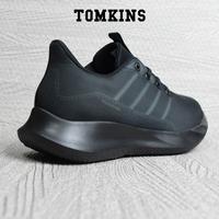 Gambar TOMKINS Harley  - Hitam Sepatu Sekolah Remaja Pria Shoes Sneakers Kasual - Ukuran 39 dari TOMKINS Kota Bandung 3 Tokopedia