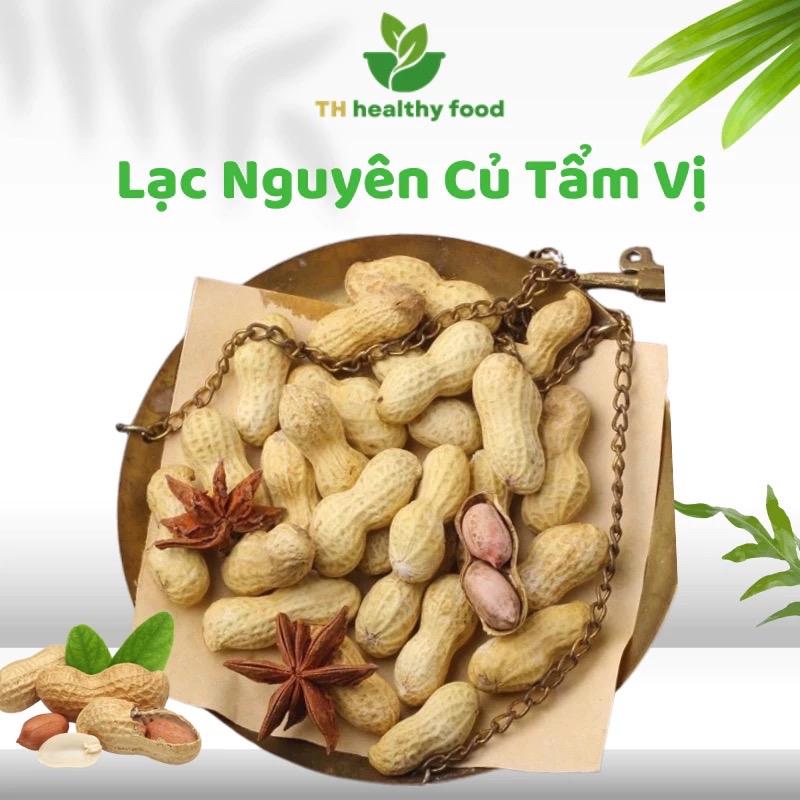 1Kg Lạc Củ Tẩm Vị Bơ Sữa Thơm Ngon Béo Ngậy, Giòn Tan - Đậu Phộng Sấy Nguyên Vỏ Tẩm Vị Ngon Loại 1Kg