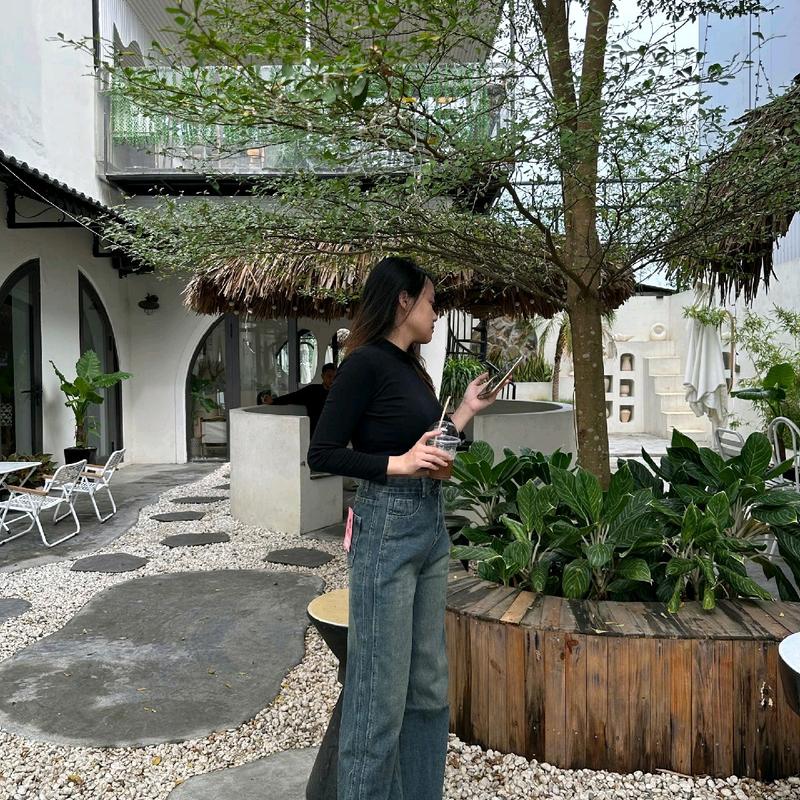 [MỚI] SUÔNG CHẮP THÂN THANH LỊCH SIÊU TÔN DÁNG CHO CÁC NÀNG [MỘNG DIỄM SHOP] quần  jean bò Nữ Women 4