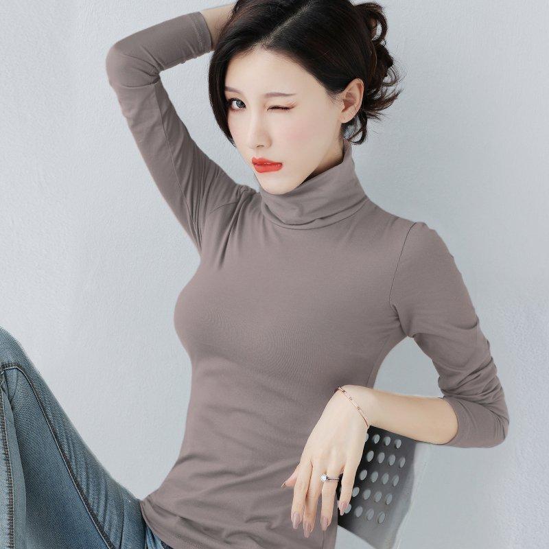 Product Introduction of Áo giữ nhiệt Nữ cổ 3 phân , Áo giữ nhiệt nữ dài tay lót nỉ 7