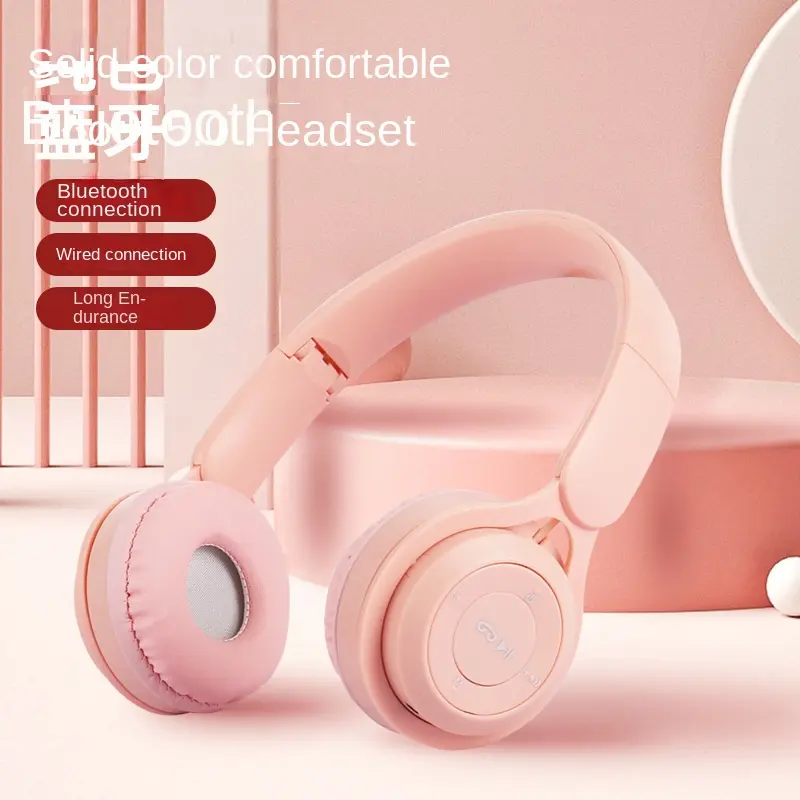 Universal Bluetooth Headphones with Foldable Design for Easy Storage Wireless Bluetooth Headphones with Powerful Bass for Mobile and Computer
