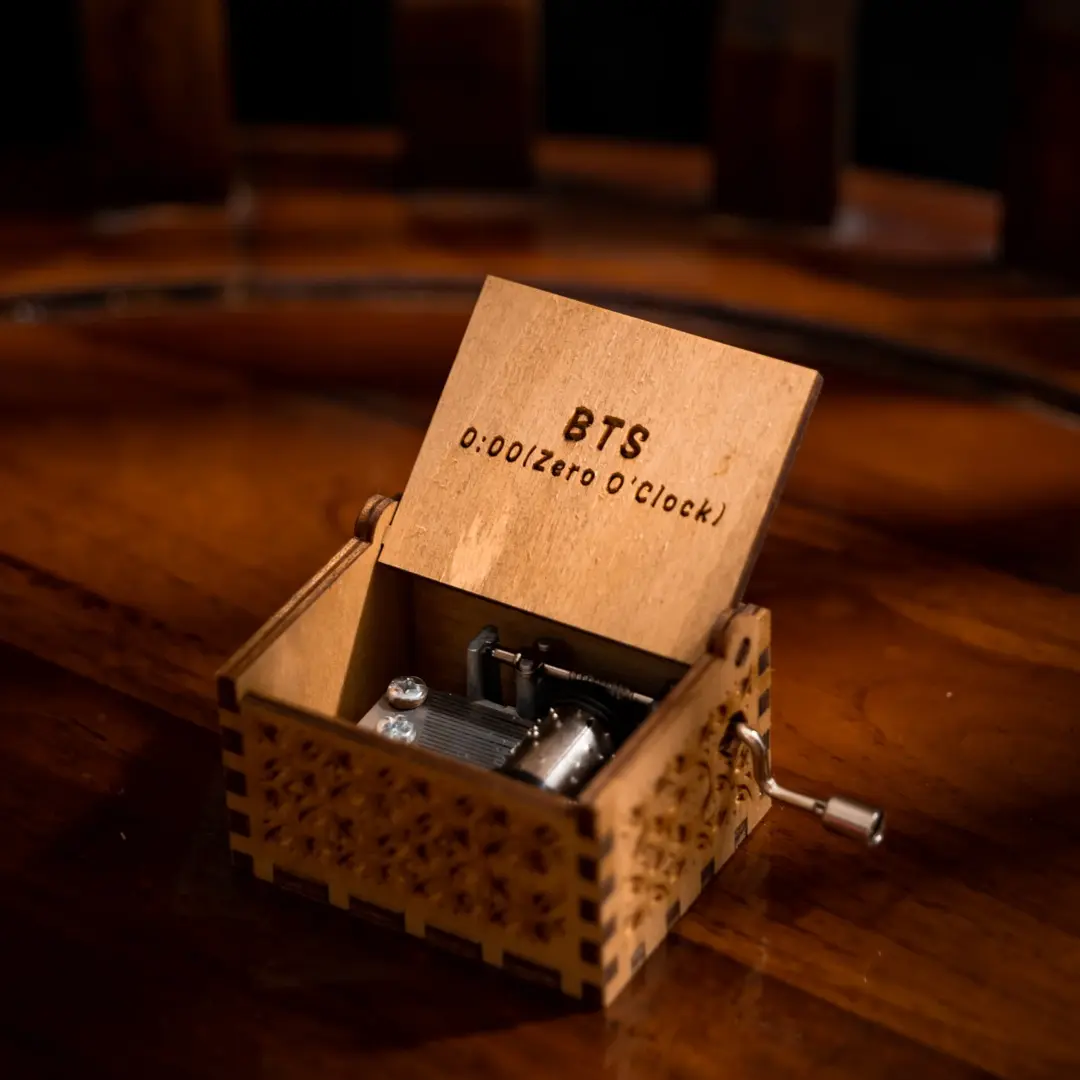 BTS Zero O'Clock Music Box Mechanical - Hadiah Spesial untuk Pecinta Lagu Inspiratif