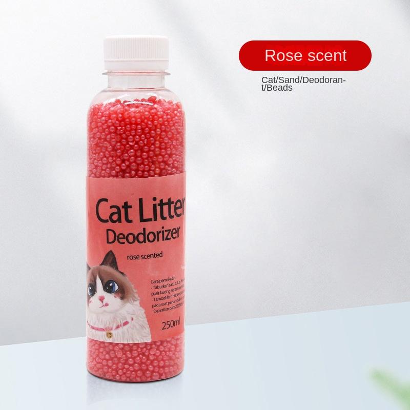Kitty litter deodorizer and odour in deodorizing litter box 6
