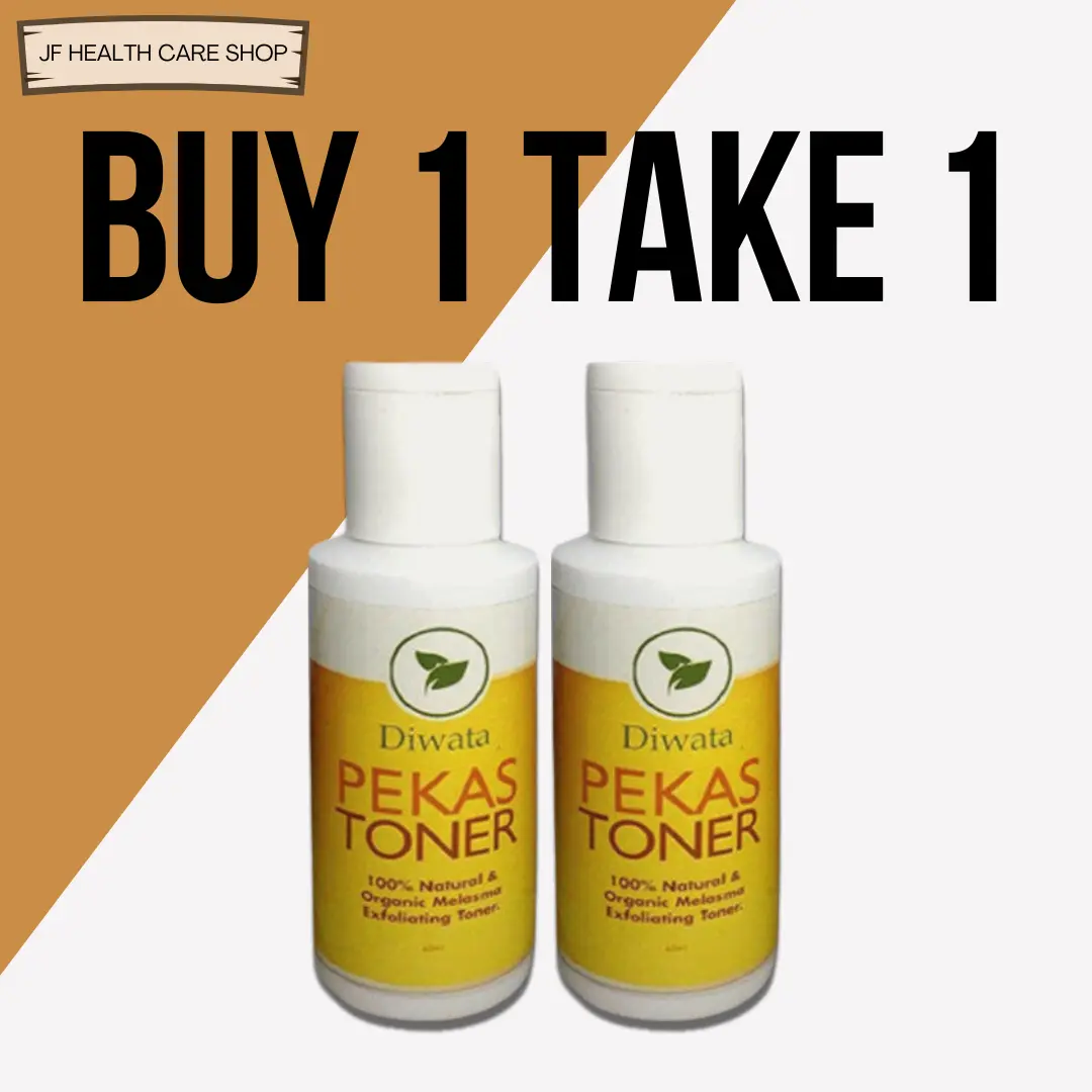 BUY 1 TAKE 1 Pekas Toner 100% Natural and Organic Melasma Exfoliating Toner 60ml Pack Skincare