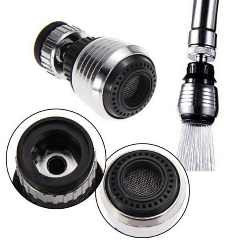 Đầu Vòi Tăng Áp Lực Nước Xoay 360 Độ Tiết Kiệm Nước | Đầu Vòi Tăng Áp Lọc Nước Chất Liệu ABS Và Thép Không Gỉ Bền Đẹp 6
