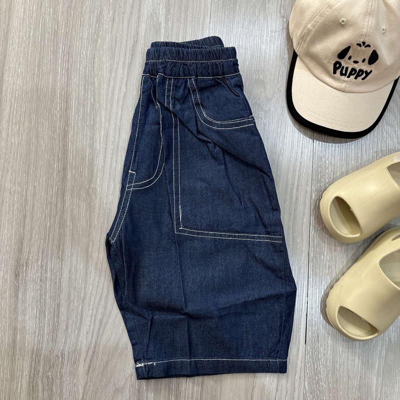 MẸ THÓC quần bé trai : quần lửng dáng hiphop MÃ 8623139 may chỉ nổi hàng QCCC by KID CLOTHING