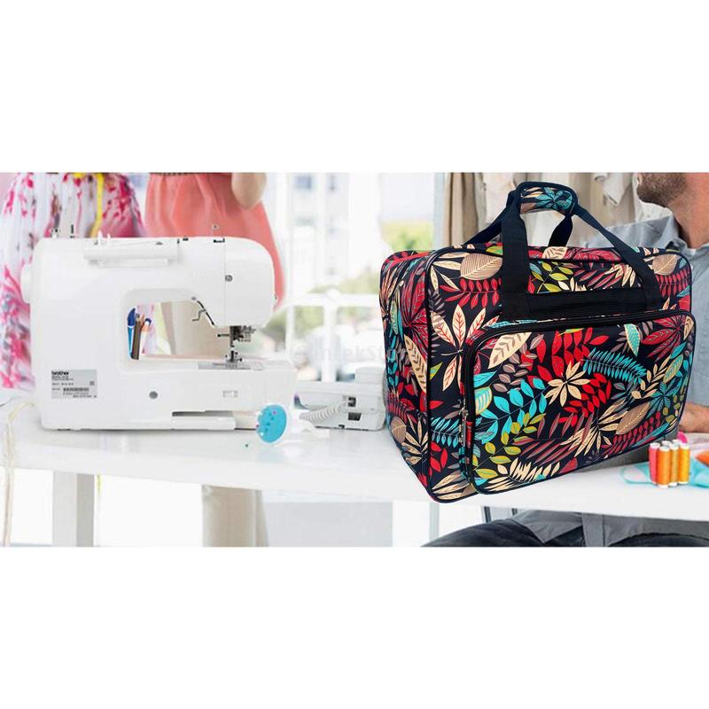Sewing Machine Carry Bag Lightweight Travel Tote Universal Carrying Case 4