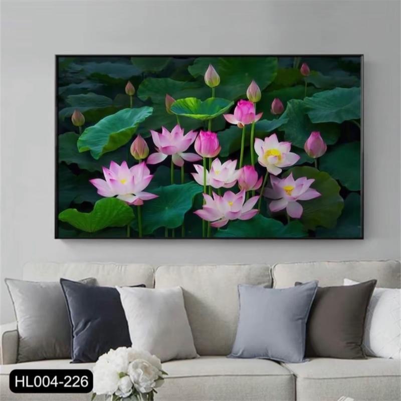 Tranh tráng gương Hoa ,tặng kèm Đinh treo ,tranh tráng trí phòng khách,phòng thờ,phòng ngủ,nhận làm theo yêu cầu.kích thước 60-120cm