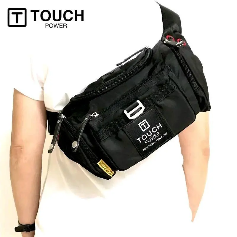 Tough Warrior Waistbag Porchbag Multiple Compartments Crossbody Menbag Baglelaki Pouch Bag Beg Pinggang 067