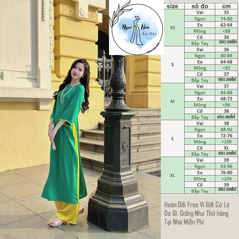 Áo Dài Cách Tân, Mẫu Dáng Suông Chất Gấm Hoa Hồng Cổ Tròn Đính Cúc Mặc Tết 6