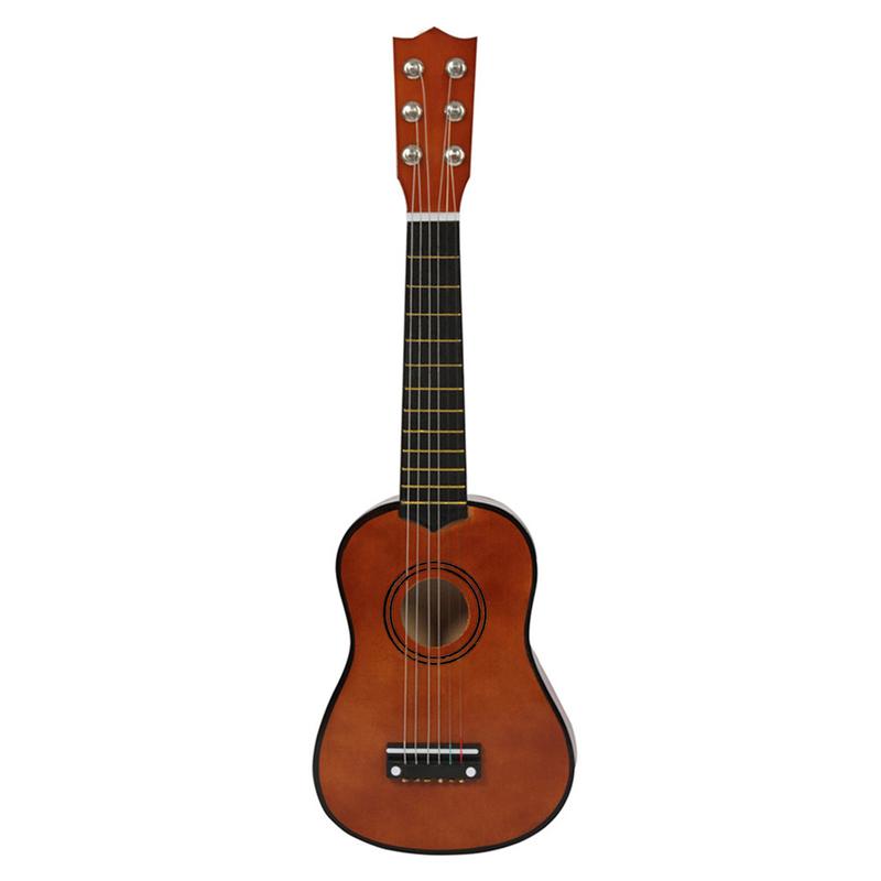 Product Introduction of Cross-border Hot-selling Colorful Basswood 21inch Small Guitars Children's Toys Playable Wooden Guitars Wholesale Starting from 20pcs Guitar 19