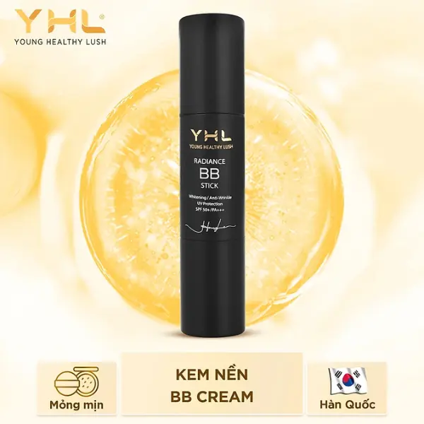 Kem nền dạng thỏi giúp kiềm dầu và nâng tone da YHL Hàn Quốc | Hàng chính hãng