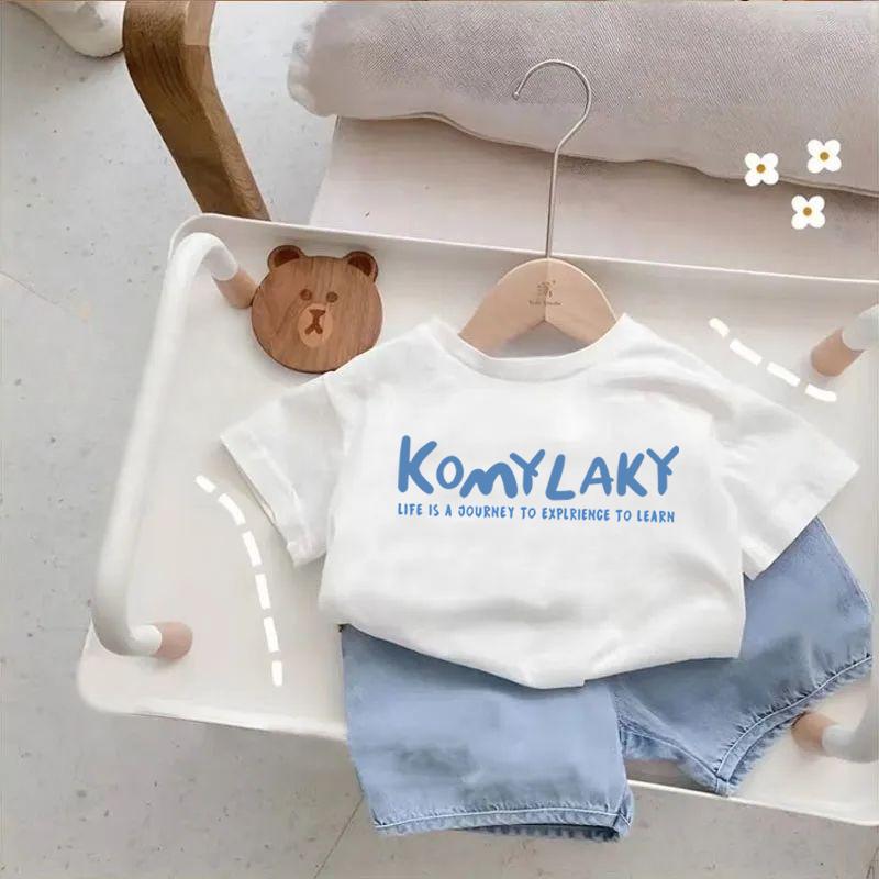 Áo Cotton In Hình, Thiết Kế Hơn Cả Mơ Mộng Vui Nhộn Và Kỳ Quặc, Unisex, Thích Hợp Cho Bé Trai Và Bé Gái 8