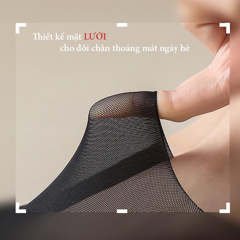 Product Introduction of Tất tàng hình tất lười cotton pha lưới thoáng mát, tất đi giày bệt tất đi giày lười không mỏng nhẹ T001 Nữ Women 8