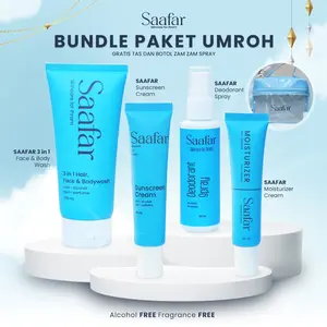 Paket Lengkap Skincare Haji & Umroh | Paket Skincare Haji & Umroh | Halal | Non Parfum Non Alcohol