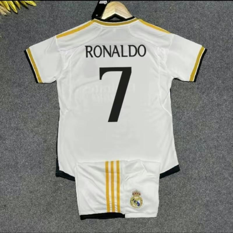 Áo bóng đá trẻ em Ronaldo - Chất liệu Mè Thái cao cấp - Không nhăn, không xù, không phai - Cho Bé Top 4