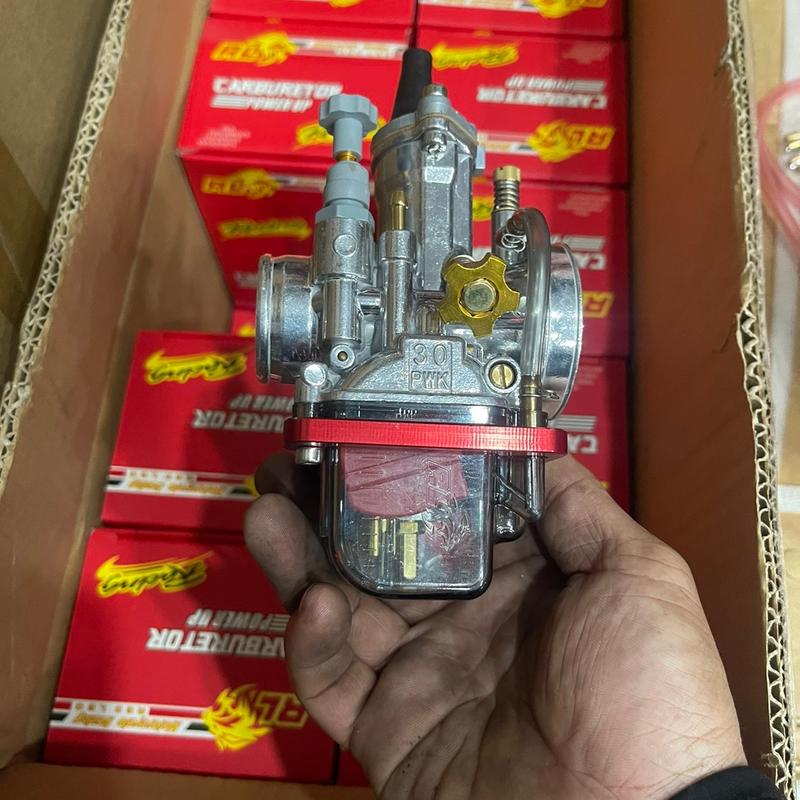  Bình xăng con ga dẹp REDLEO PWK trong suốt dành cho dòng xe Dream Wave Cub 67 Exciter 4s 5s 