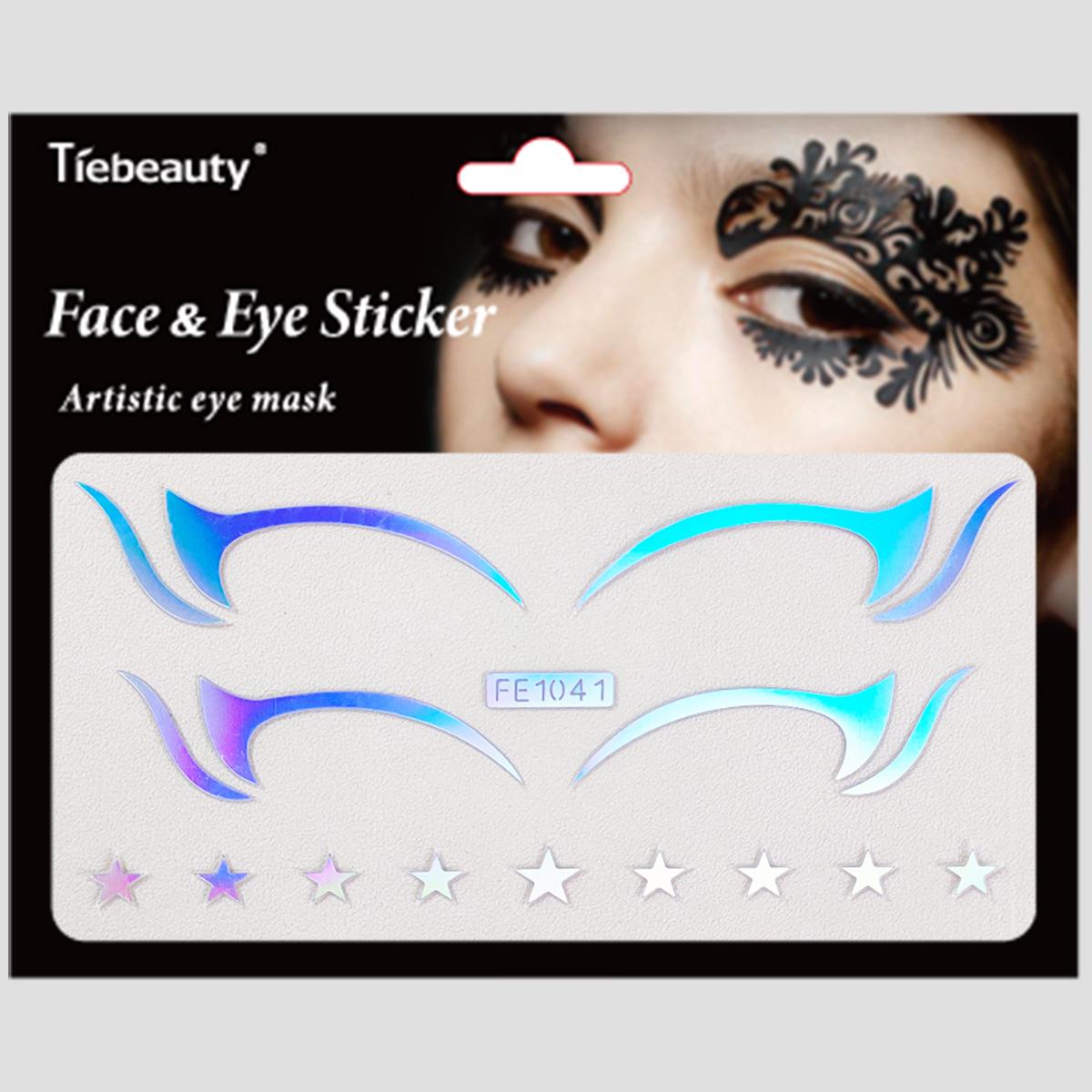 Laser Cut Eyebrow Stickers for Semi-Permanent Makeup
