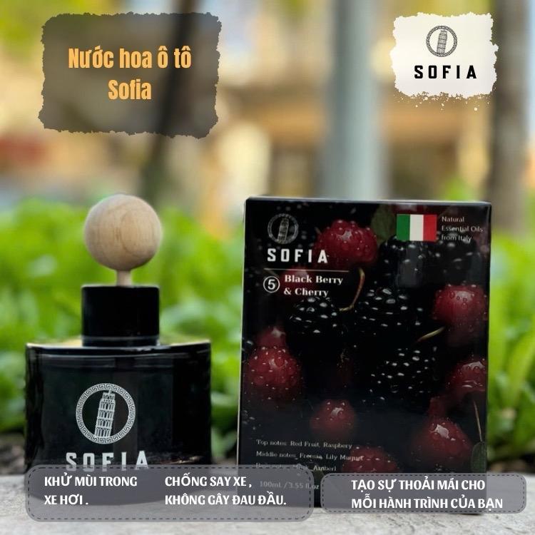 Nước hoa Ô Tô cao cấp Sofia - Làm thơm mát nội thất, khử mùi hiệu quả trong ô tô, thơm mát phòng ngủ của bạn