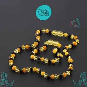 Kalung & Gelang Amber Tumbuh Gigi Bayi By Carlis Baby. CE170