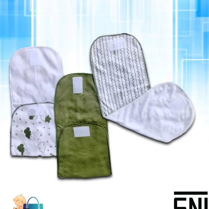 3pcs Gurita/Amet Bayi Newborn 0-3bulan motif arista baby SNI 7