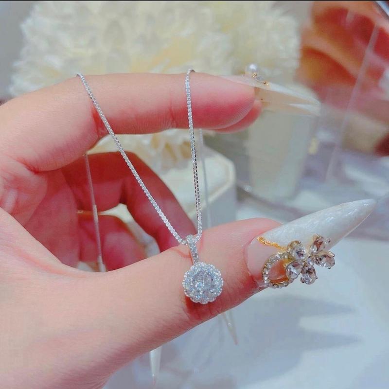 Dây chuyền bạc nữ hộp vuông mặt hoa tuyết nhỏ xinh bạc LOPA, SK09 woman xinh xinh điểm nhấn, thu hút thời trang, cá tính , sang trọng, đi chill, kỉ niệm , quà tặng, đồ đôi, bạn thân ,