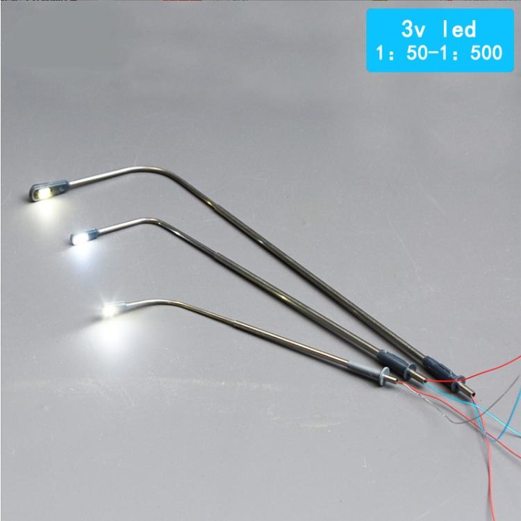 Mô hình cột đèn đường giao thông cho sa bàn, nhà búp bê, tiểu cảnh, DIY Đồ Chơi Toy