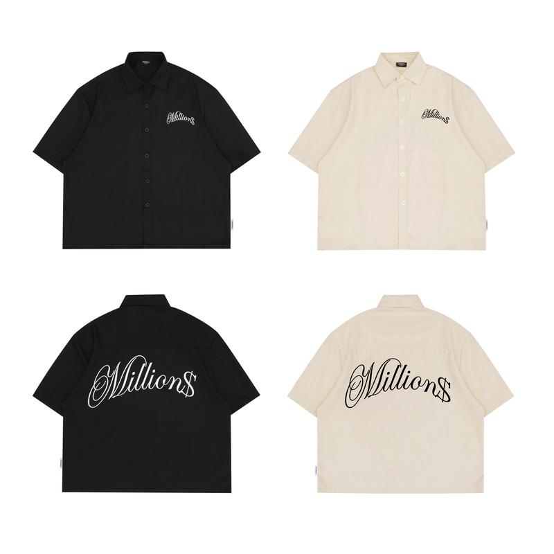 Áo Sơ Mi Form Boxy Millions INSOMNIA Unisex Nam Nữ Local Brand - TS025 0