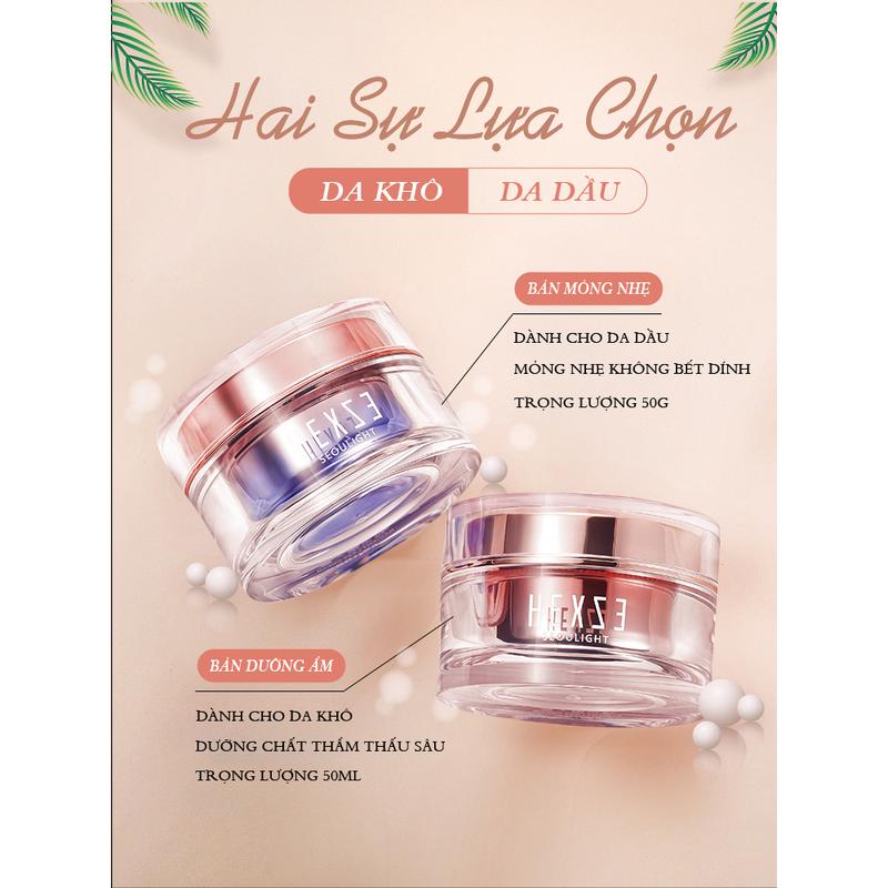 Kem dưỡng ẩm nâng tone Hexze -Bí quyết làn da căng mọng, ấp ẩm, nâng tone, bảo vệ da 1