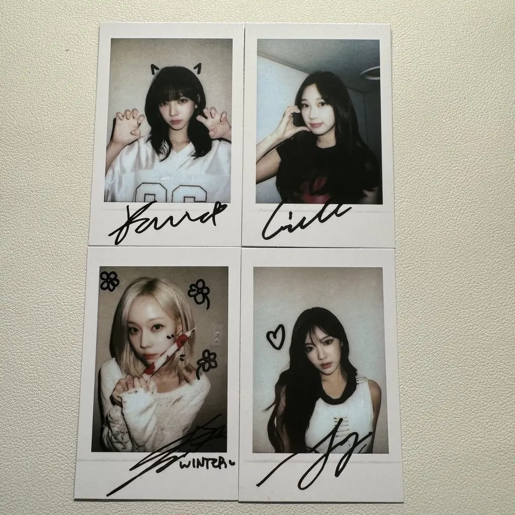 aespa Galaxy SR Polaroid Special Edition Official Apocalyptic
