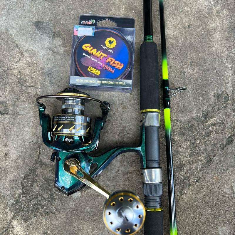 [Nhựt Thiện]. Combo 128 Combo cần câu su ca na + máy Yolo BF câu ngâm, lanxe câu sông bè Bắt Cá Fishing Câu Cá Đi Câu Tay Quay