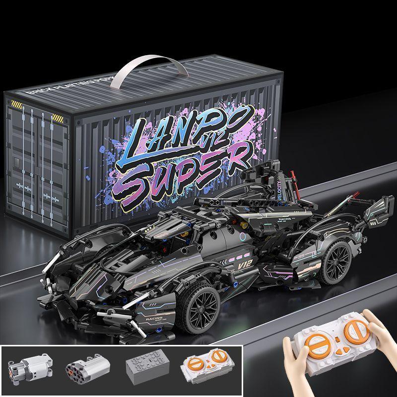Mô Hình Xe Thể Thao Lamborghini V, Tương Thích Với Khối Xây Dựng Lego, Đồ Chơi Lắp Ráp Giáo Dục, Xe Đua, Thích Hợp Cho Bé Trai Và Trẻ Em, Quà Tặng Ngày Lễ Tình Nhân, [Thanh Toán Khi Nhận Hàng]