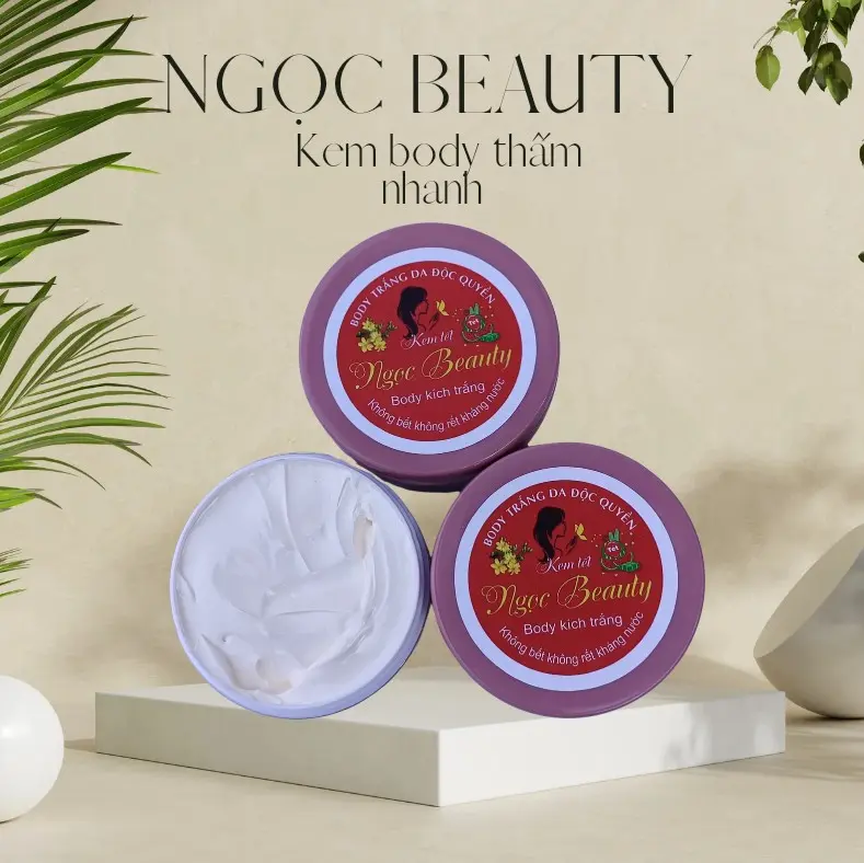 COMBO 3 HỦ KEM BODY KÍCH TRẮNG (200g )Chăm Sóc Da Dưỡng Body Women Nữ Làm Đẹp Da Dưỡng Da Body