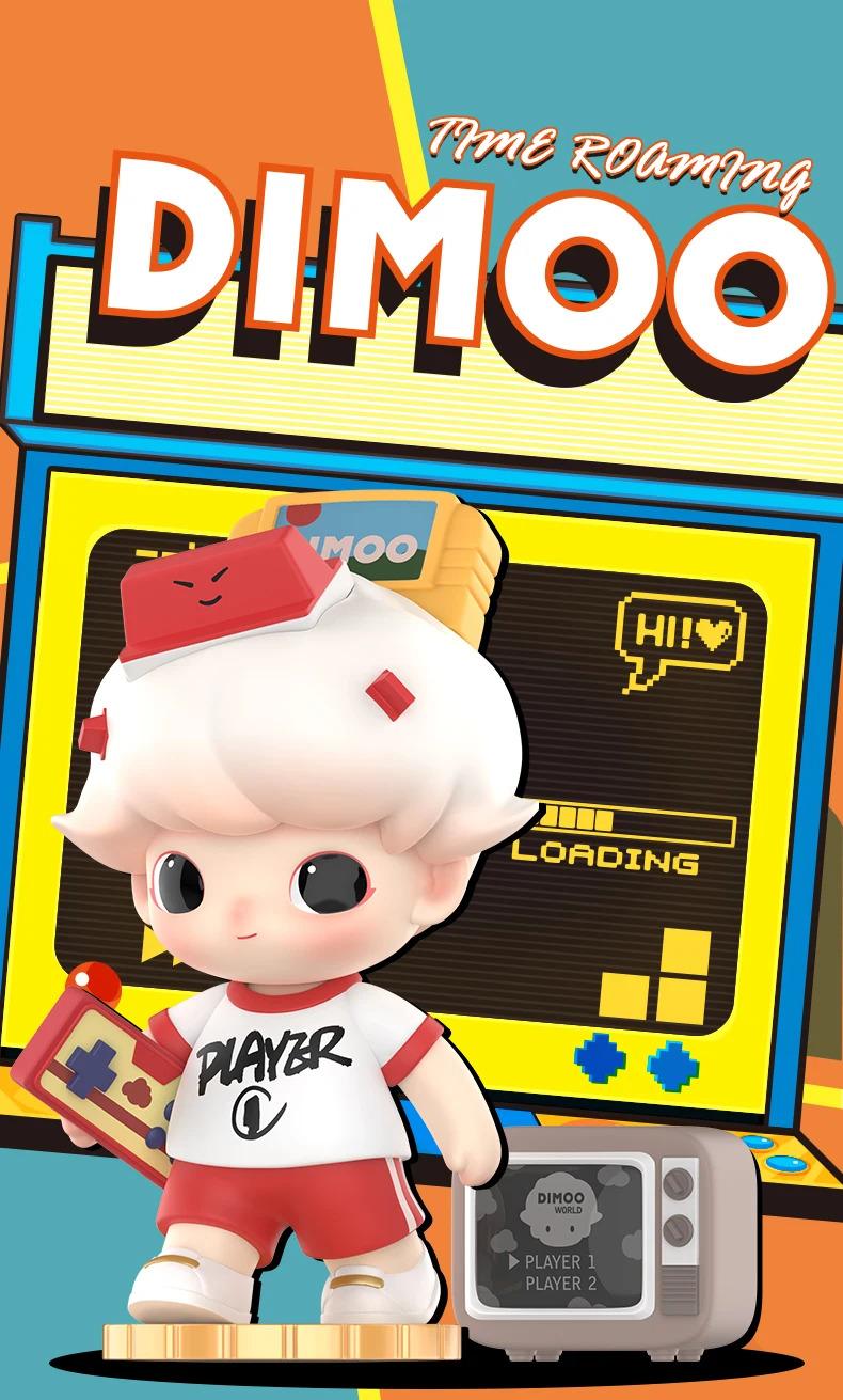Product Introduction of Dimoo Time Travel Series Blind Box Figures Confirmed Style Creative Doll Ornaments Cute Gifts 8