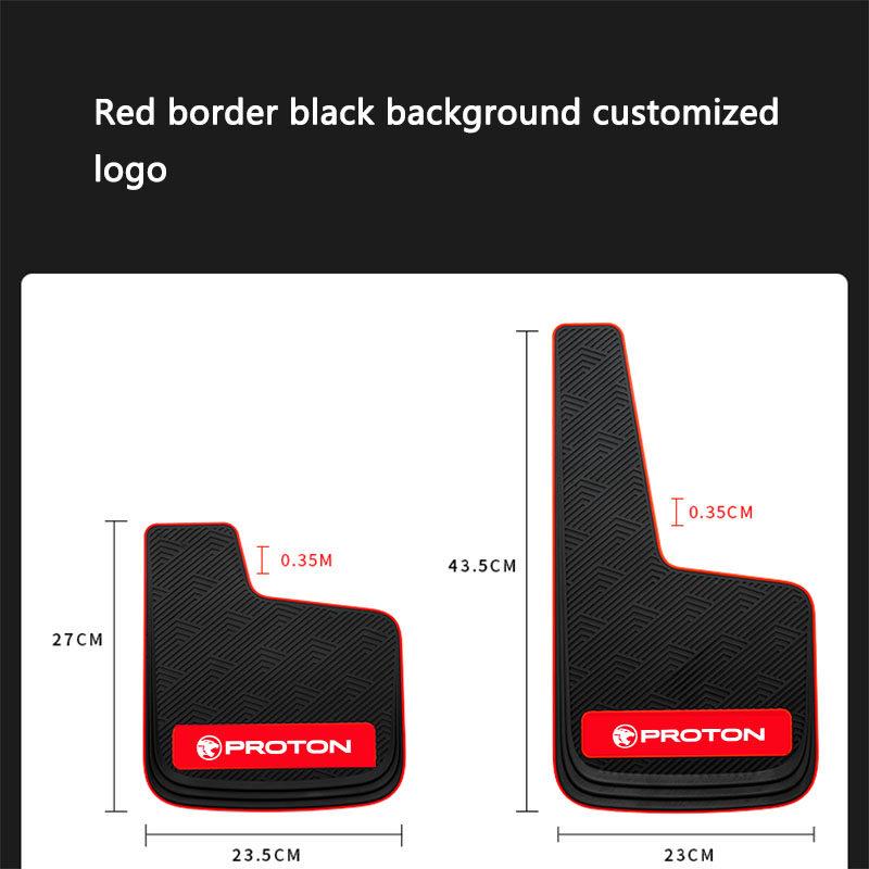 Product Introduction of Suitable for Proton Saga Iriz Persona Preve Exora, Car Fender Wide Body Splash Guard. 23