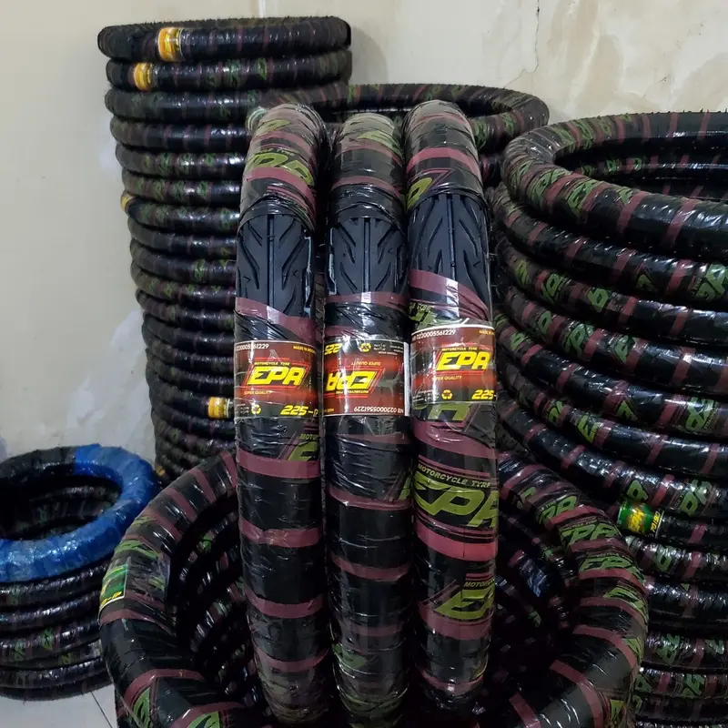 Ban Motor Bebek Ukuran 225, 250, 275 Ring 17 Supra Grand Legenda Revo Alfa Vega Jupiter Fizr Accessories Motorcycle Velk 2
