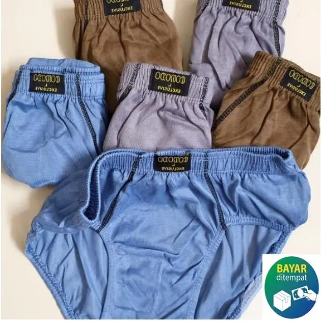 6 PCS Sempak Cowok Sivatex Celana Dalam Pria Dewasa celana dalam laki-laki Harga Grosir sempak laki-laki Terlaris promo gratis ongkir Katun Lembut Nyaman Remaja Boxer