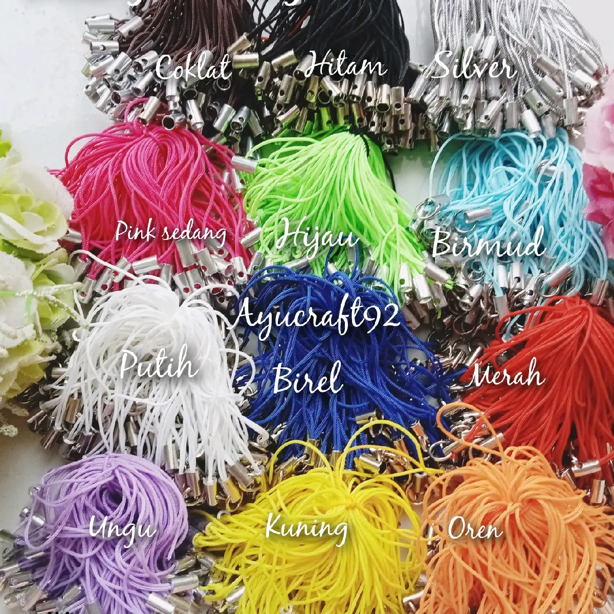 Tali hp 100pcs Free Ring Sambung