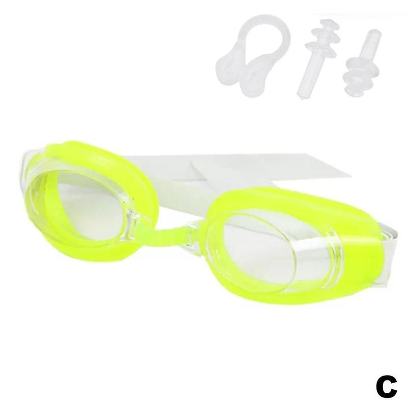 Product Introduction of Kính Bơi Silicon Chuyên Nghiệp, 1 Bộ, Chống Sương Mù Và Chống Tia Cực Tím, Có Nút Bịt Tai Và Kẹp Mũi 47